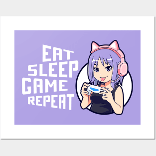 Gamer Girls Rule 4 Posters and Art